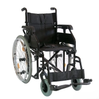 Кресло-коляска механическая FS908AQ (пневматические колеса), 41 см